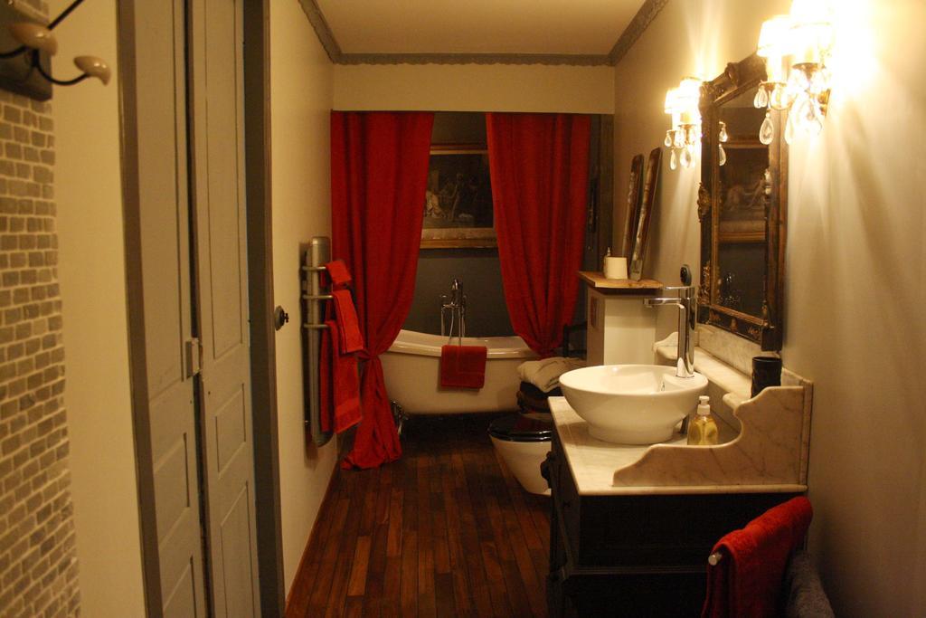 Le Bonheur A La Campagne Bed and Breakfast Lesmont Kamer foto