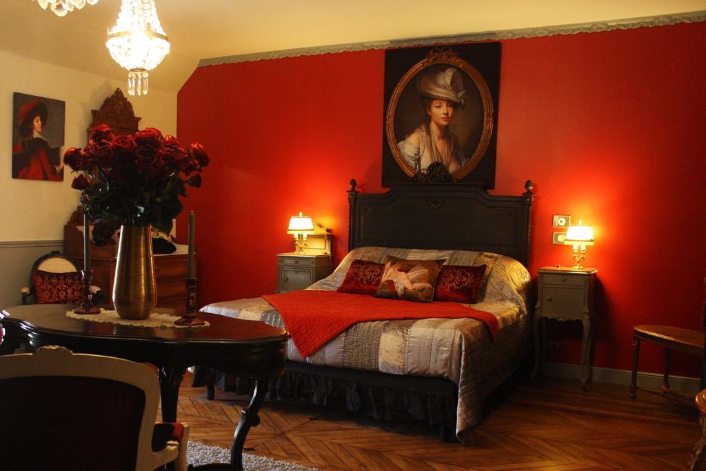 Le Bonheur A La Campagne Bed and Breakfast Lesmont Kamer foto